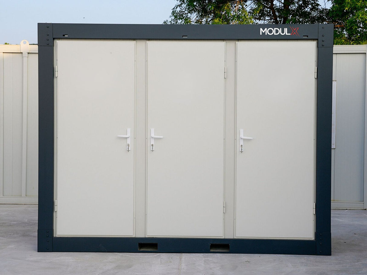Dusche Container (3x Dusche) 110x300 (SAN-324)
