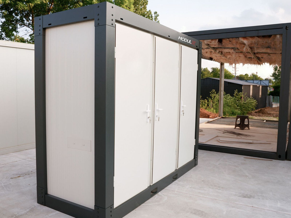 Dusche Container (3x Dusche) 110x300 (SAN-324)