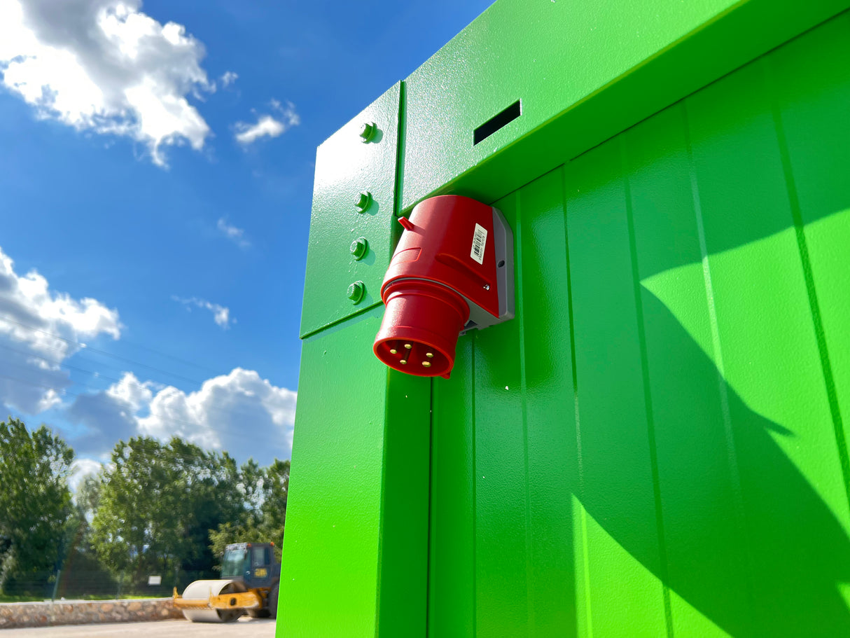 WC – Umkleide -Dusche Container ( 1x WC + 1x Umkleide +1x Dusche) 110x300 (SAN-314)