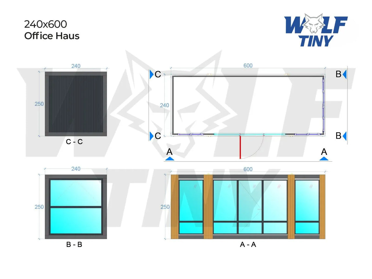 Office Haus junior 240×600 (OH-1)