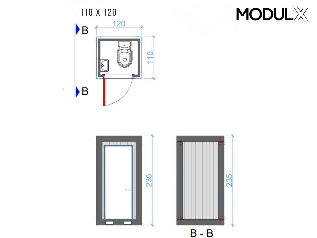 WC Container 110x120 (SAN-111)
